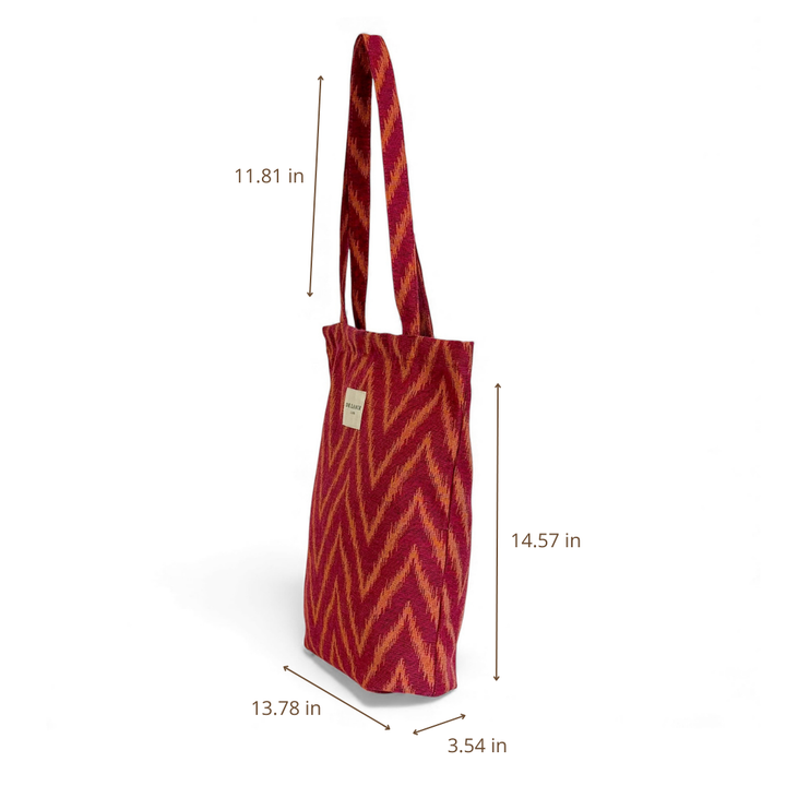 Medium Zippered Bag Fuego