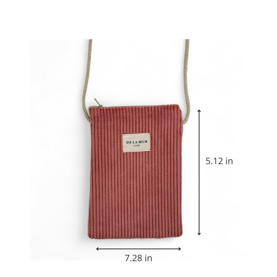 Sac pour téléphone portable corail
