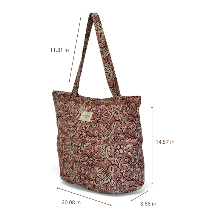 Large Zippered Bag Came