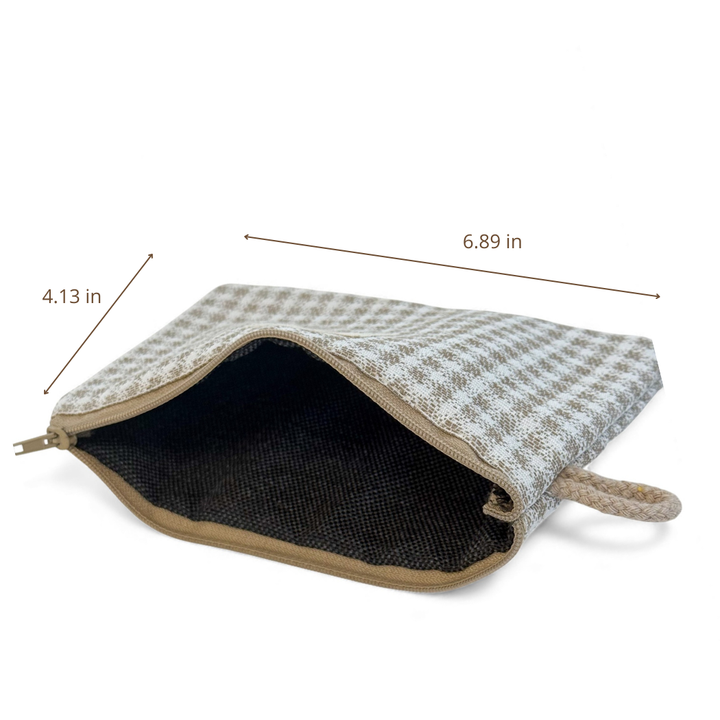 Small Makeup Bag / Coin Purse Vison