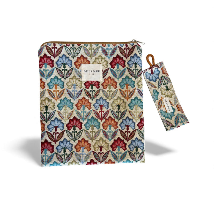 Book Cover With Matching Bookmark Flora