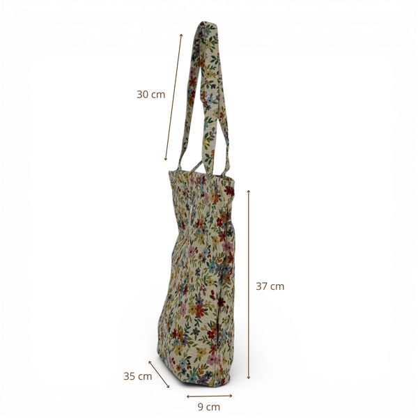 Medium Zippered Bag Blum