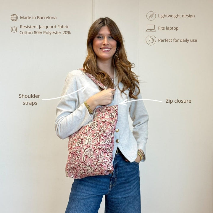 Medium Zippered Bag Came