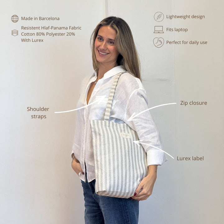 Medium Zippered Bag Lugris