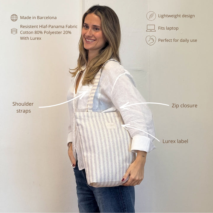 Medium Zippered Bag Lulil