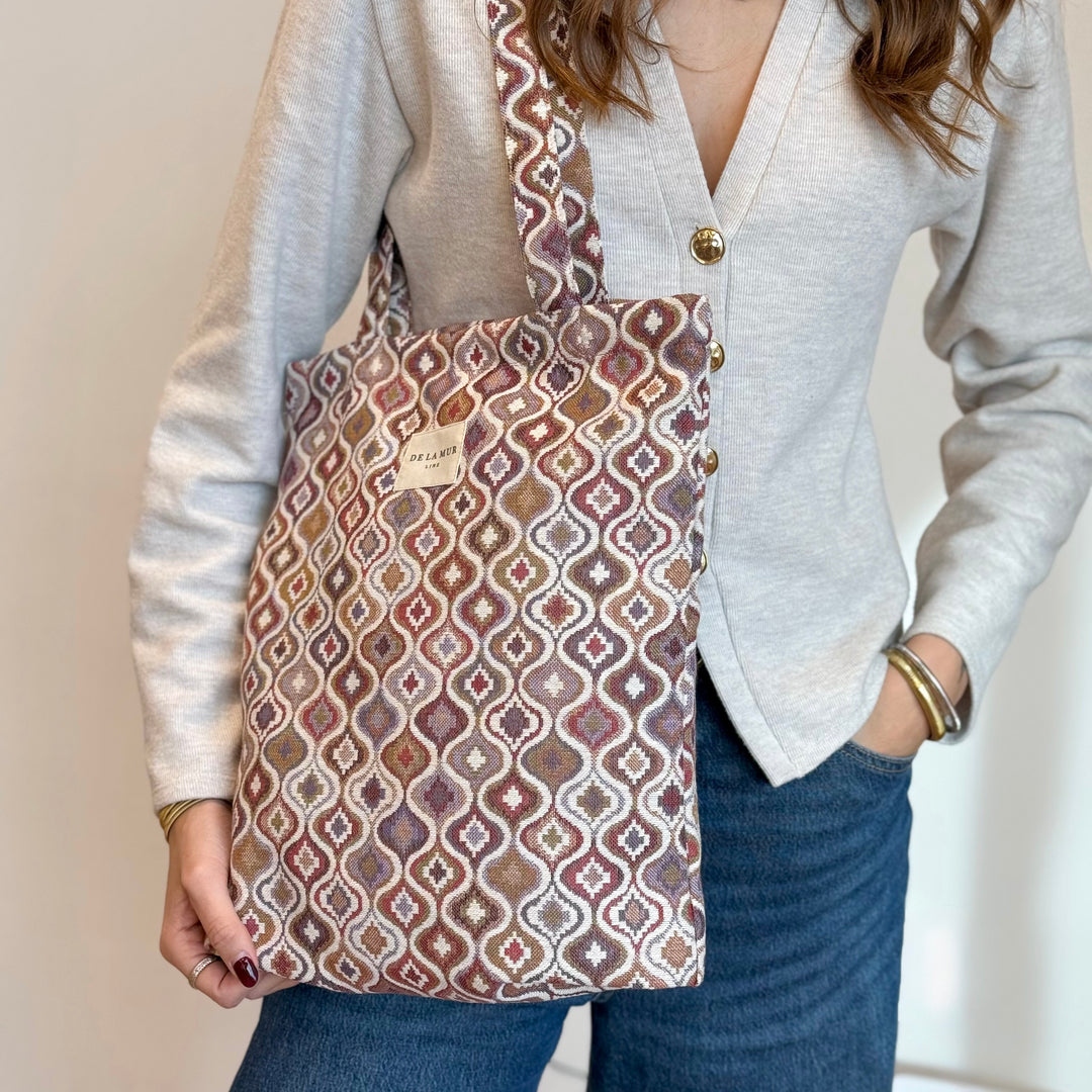 Medium Zippered Bag Onda