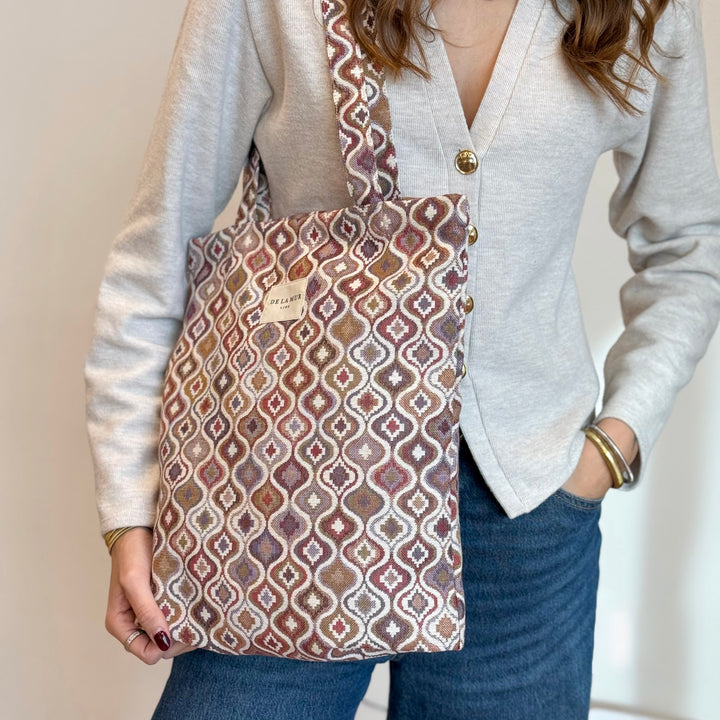 Medium Zippered Bag Onda