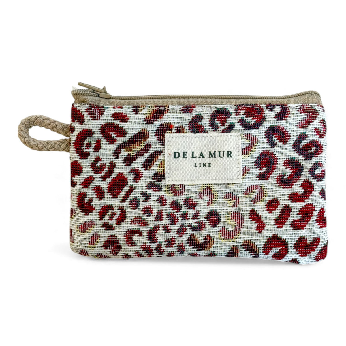 Jacquard Coin Purse – Leopard Print (Talco)