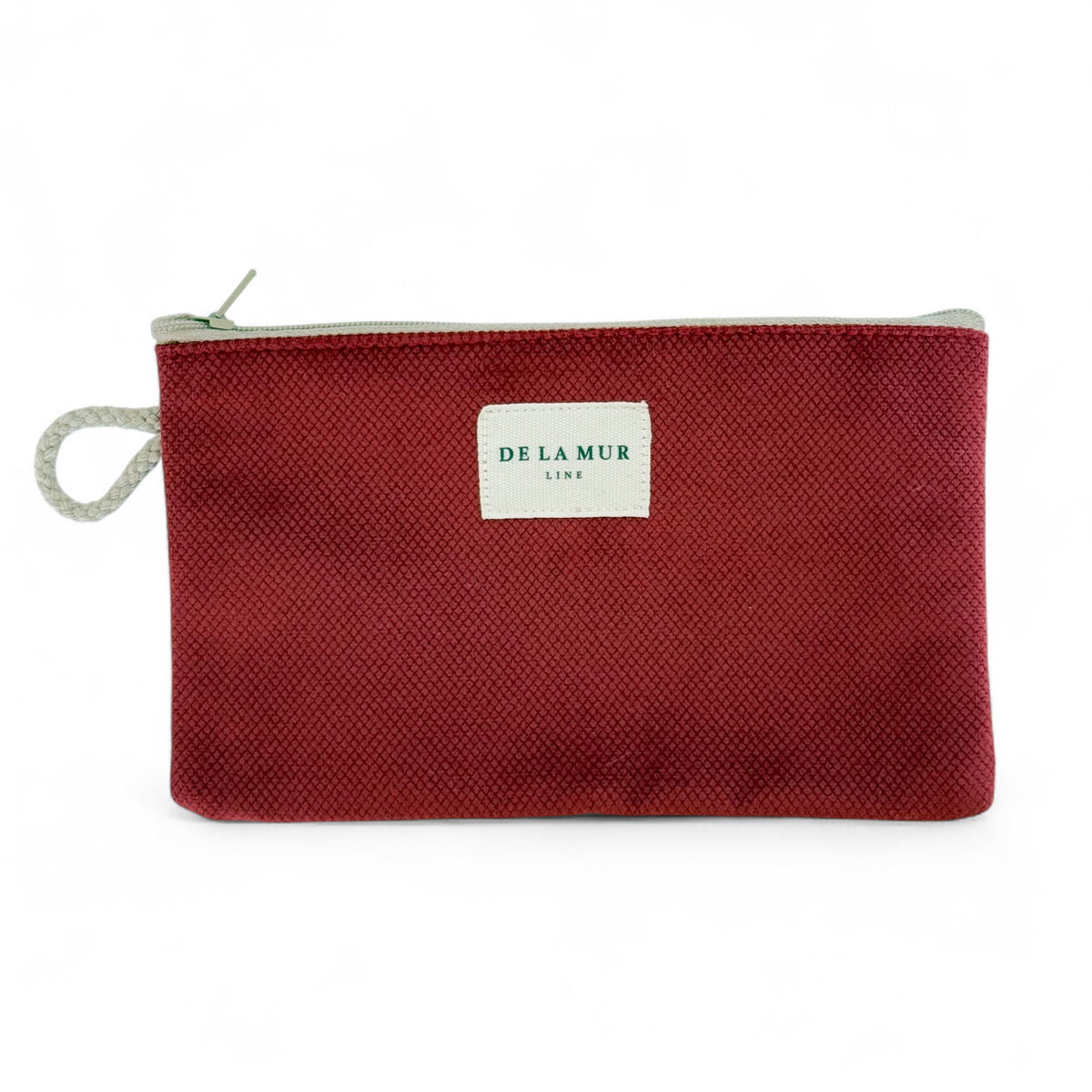 Small Makeup Bag / Coin Purse – Burgundy (Bore)