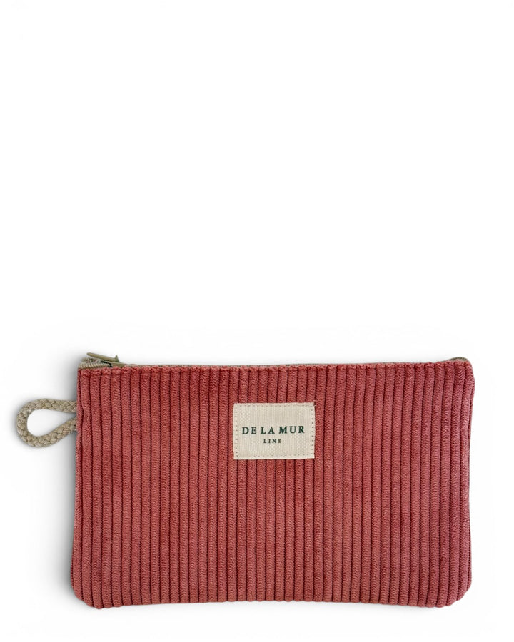 Mini trousse de toilette corail
