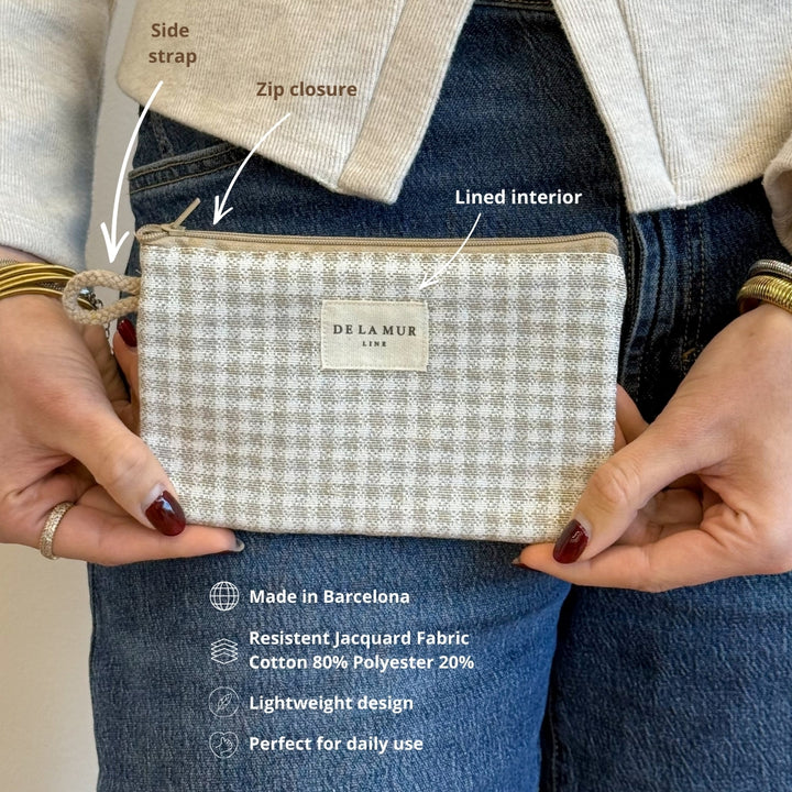 Small Makeup Bag / Coin Purse Vison