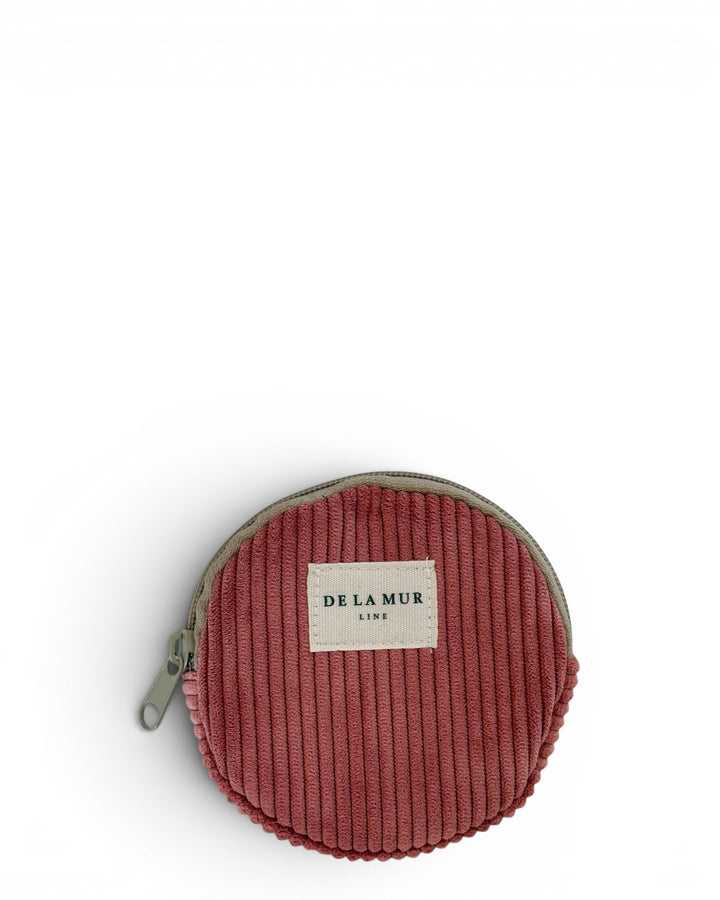 Round Coin Purse Coral