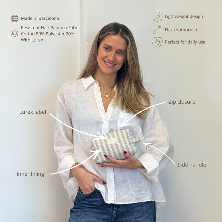 Squared Makeup Bag Lugris