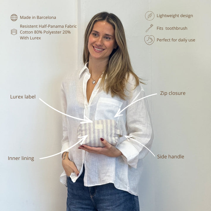 Squared Makeup Bag Lulil