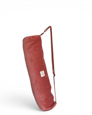 Sac pour tapis de yoga corail